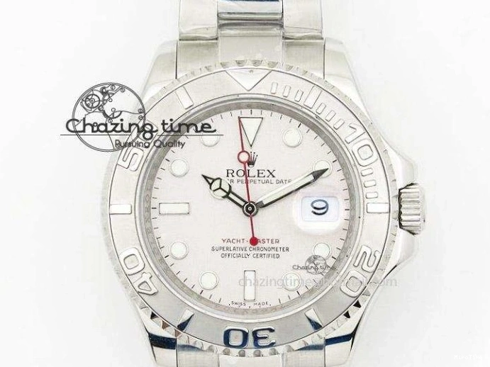 MiroTime 0427 Cozy Day-Date 40mm 228238 YG Noob 1:1 Best Edition Silver Dial On YG President Bracelet A 3710